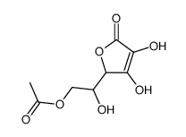 6-O-acetylascorbic acid Structure