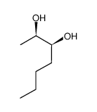 (2R,3S)-heptane-2,3-diol结构式