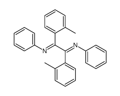1,2-bis(2-methylphenyl)-N,N'-diphenylethane-1,2-diimine结构式
