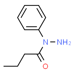 Butanoic acid,1-phenylhydrazide结构式