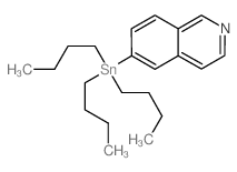 6-(Tributylstannyl)isoquinoline结构式