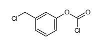 [3-(chloromethyl)phenyl] carbonochloridate Structure