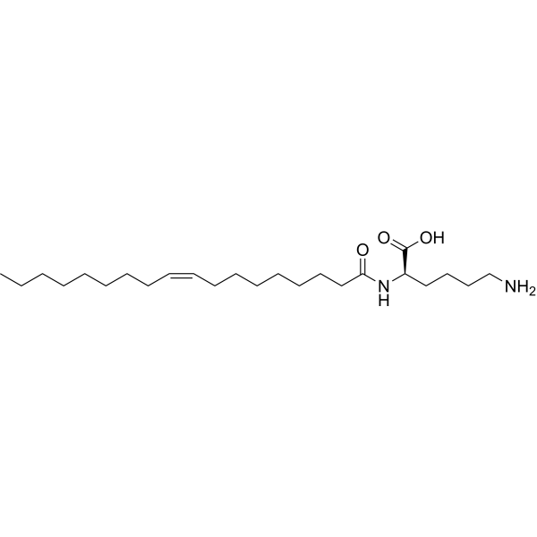 Oleoyl-D-lysine结构式