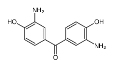 bis(3-amino-4-hydroxyphenyl)methanone Structure