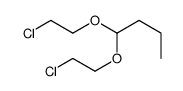 1,1-bis(2-chloroethoxy)butane结构式