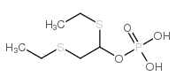 1-bis(ethylsulfanyl)phosphoryloxyethane structure