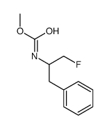 METHYL 3-FLUORO-1-PHENYLPROPAN-2-YLCARBAMATE Structure