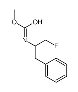 METHYL 3-FLUORO-1-PHENYLPROPAN-2-YLCARBAMATE structure