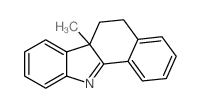 5H-Benzo[a]carbazole, 6,6a-dihydro-6a-methyl-结构式