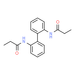 N,N'-2,2'-Biphenyldiyldipropanamide Structure