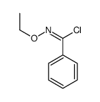 N-ethoxybenzenecarboximidoyl chloride结构式