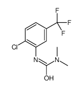 3-[2-chloro-5-(trifluoromethyl)phenyl]-1,1-dimethylurea structure