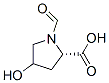 Proline, 1-formyl-4-hydroxy-, L- (8CI) Structure
