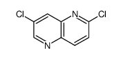 2,7-dichloro-1,5-naphthyridine结构式