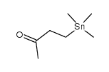 4-trimethylstannyl-2-butanone Structure