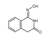 1-hydroxyimino-3-oxo-1,2,3,4-tetrahydroisoquinoline结构式