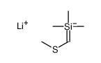 lithium,trimethyl(methylsulfanylmethyl)silane结构式