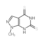 1H-Pyrazolo[3,4-d]pyrimidine-4,6(5H,7H)-dithione,1-methyl- picture