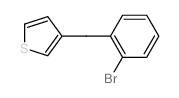 Thiophene,3-[(2-bromophenyl)methyl]- Structure