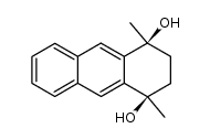 (1R,4S)-1,4-dimethyl-1,2,3,4-tetrahydroanthracene-1,4-diol Structure