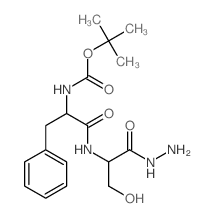 L-Serine,N-[N-[(1,1-dimethylethoxy)carbonyl]-L-phenylalanyl]-, hydrazide (9CI) picture