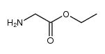 glycine ethyl ester, protonated form结构式