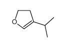 4-(1-Methylethyl)-2,3-dihydrofuran Structure