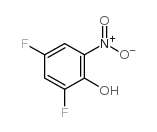 2,4-difluoro-6-nitrophenol Structure