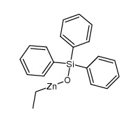 ethyl(triphenylsiloxy)zinc结构式