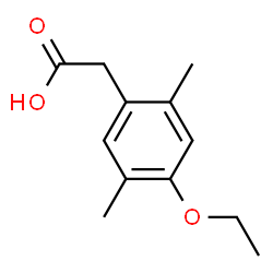 Benzeneacetic acid, 4-ethoxy-2,5-dimethyl- (9CI) Structure