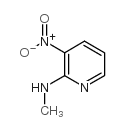 N-甲基-3-硝基吡啶-2-胺结构式