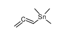 trimethylstannylpropadiene Structure