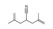 4-methyl-2-(2-methylprop-2-enyl)pent-4-enenitrile结构式