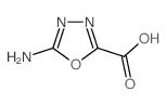 5-Amino-1,3,4-oxadiazole-2-carboxylic acid结构式