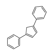 Benzene,1,1'-(3,5-cyclopentadiene-1,3-diyl)bis- Structure