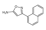 3-萘-1-异噁唑-5-胺结构式