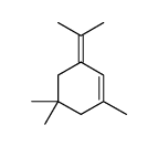 1,5,5-trimethyl-3-propan-2-ylidenecyclohexene结构式