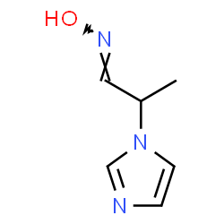 1H-Imidazole-1-acetaldehyde,alpha-methyl-,oxime,[C(E)]-(9CI)结构式