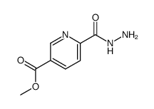 6-hydrazinocarbonyl-nicotinic acid methyl ester Structure