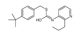 S-((4-(1,1-Dimethylethyl)phenyl)methyl) O-propyl 3-pyridinylcarbonimidothioate Structure