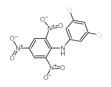 Benzenamine,N-(3,5-dichlorophenyl)-2,4,6-trinitro- Structure
