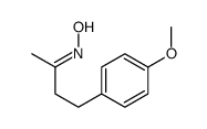 N-[4-(4-methoxyphenyl)butan-2-ylidene]hydroxylamine结构式