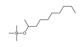 Trimethyl[(1-methylnonyl)oxy]silane structure
