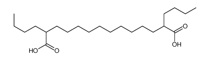 2,13-dibutyltetradecanedioic acid结构式