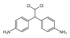 4-[1-(4-aminophenyl)-2,2-dichloroethyl]aniline Structure