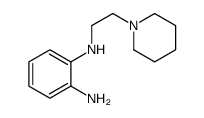 2-N-(2-piperidin-1-ylethyl)benzene-1,2-diamine Structure