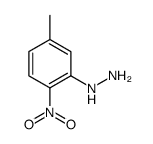 Hydrazine,(5-methyl-2-nitrophenyl)- Structure