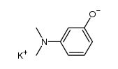 potassium 3-dimethylaminophenoxide Structure