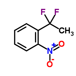 1-(1,1-Difluoroethyl)-2-nitrobenzene Structure