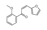 3-(furan-2-yl)-1-(2-methoxyphenyl)prop-2-en-1-one结构式